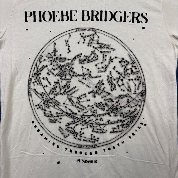 Phoebe Bridgers Kyoto Punisher Rock T-Shirt Size Medium - Picture 2 of 4